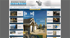 Desktop Screenshot of businessworld-magazine.com