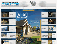 Tablet Screenshot of businessworld-magazine.com